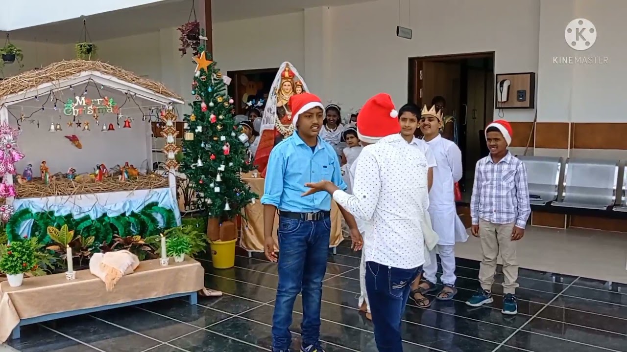 Velankanni school VPS enjoy suppose Christmas in tirupattur.